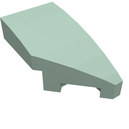 Part 29119 - Wedge 2 x 1 x 2/3 Right - De BrickPlaats