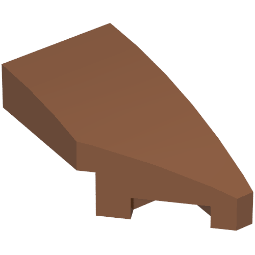 Part 29119 - Wedge 2 x 1 x 2/3 Right - De BrickPlaats