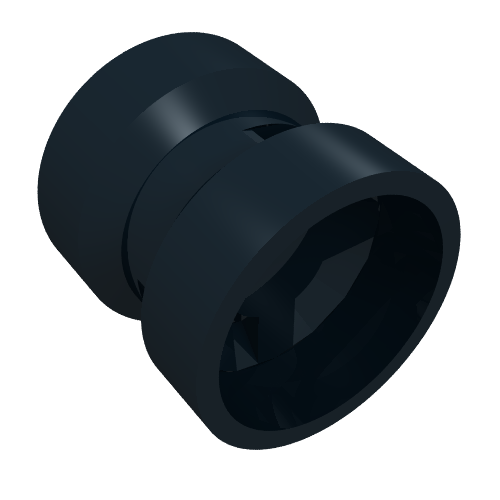 Part 30027b - Wheel 8mm D. x 9mm for Slicks, Hole Notched for Wheels Holder Pin - De BrickPlaats