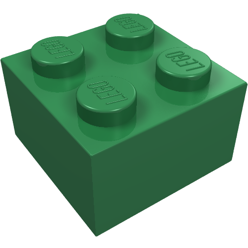 Part 3003 - Brick 2 x 2 - De BrickPlaats