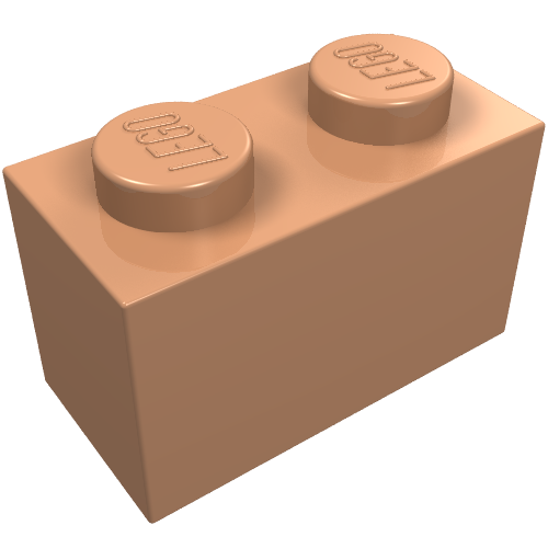 Part 3004 - Brick 1 x 2 - De BrickPlaats