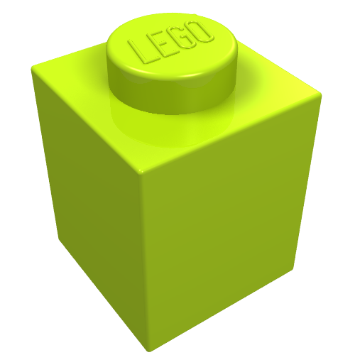 Part 3005 - Brick 1 x 1 - De BrickPlaats