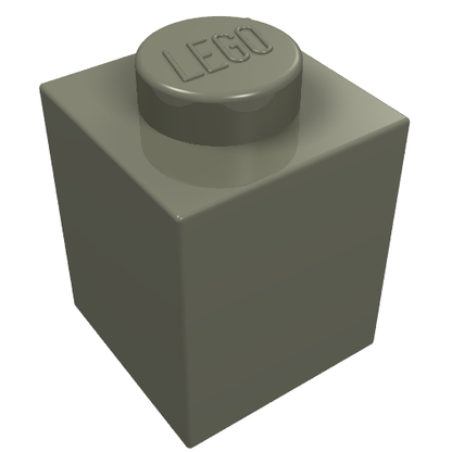 Part 3005 - Brick 1 x 1 - De BrickPlaats
