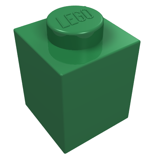 Part 3005 - Brick 1 x 1 - De BrickPlaats