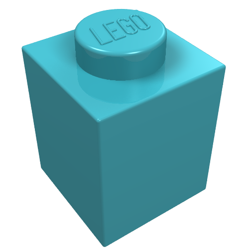 Part 3005 - Brick 1 x 1 - De BrickPlaats
