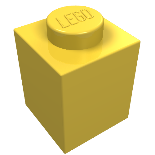 Part 3005 - Brick 1 x 1 - De BrickPlaats