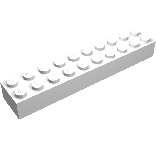 Part 3006 - Brick 2 x 10 - De BrickPlaats