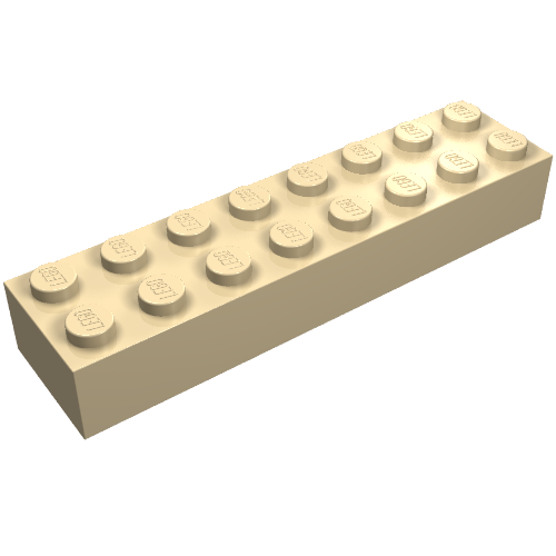 Part 3007 - Brick 2 x 8 - De BrickPlaats