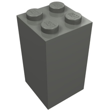 Part 30145 - Brick 2 x 2 x 3 - De BrickPlaats