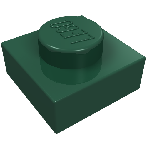 Part 3024 - Plate 1 x 1 - De BrickPlaats