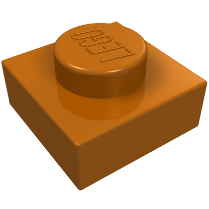 Part 3024 - Plate 1 x 1 - De BrickPlaats