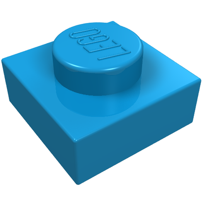 Part 3024 - Plate 1 x 1 - De BrickPlaats