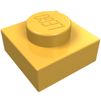 Part 3024 - Plate 1 x 1 - De BrickPlaats