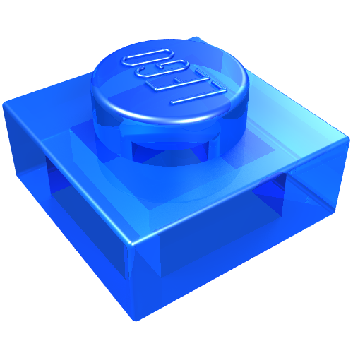 Part 3024 - Plate 1 x 1 - De BrickPlaats