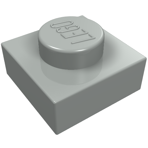 Part 3024 - Plate 1 x 1 - De BrickPlaats