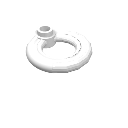 Part 30340 - Minifigure, Utensil Flotation Ring (Life Preserver) - De BrickPlaats
