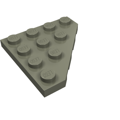 Part 30503 - Wedge, Plate 4 x 4 Cut Corner - De BrickPlaats