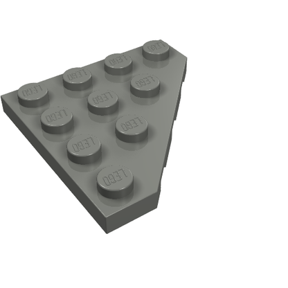Part 30503 - Wedge, Plate 4 x 4 Cut Corner - De BrickPlaats