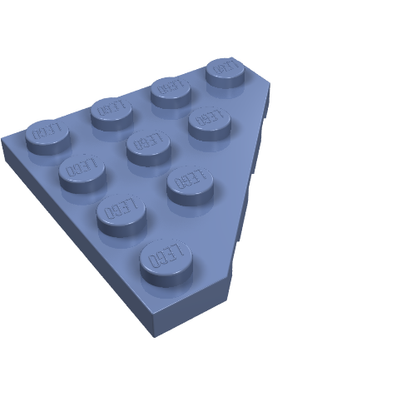 Part 30503 - Wedge, Plate 4 x 4 Cut Corner - De BrickPlaats