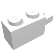 Part 30541 - Hinge Brick 1 x 2 Locking with 1 Finger Horizontal End - De BrickPlaats