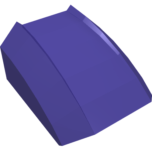 Part 30602 - Slope, Curved 2 x 2 Lip - De BrickPlaats