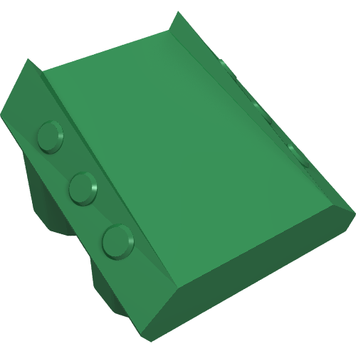Part 30603 - Brick, Modified 2 x 2 No Studs, Sloped with 6 Side Pistons Raised - De BrickPlaats