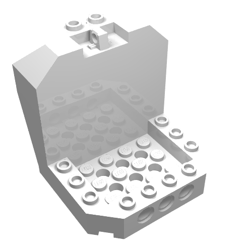 Part 30619 - Cockpit 6 x 6 x 5 with Hinge - De BrickPlaats