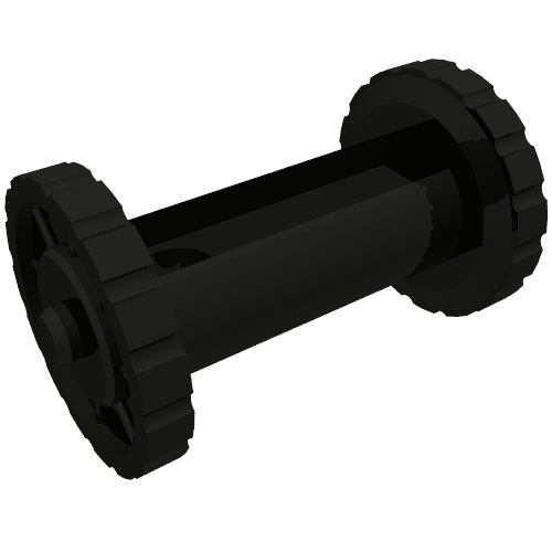 Part 30635 - String Reel 1 x 4 x 2 Drum with Friction Spokes - De BrickPlaats