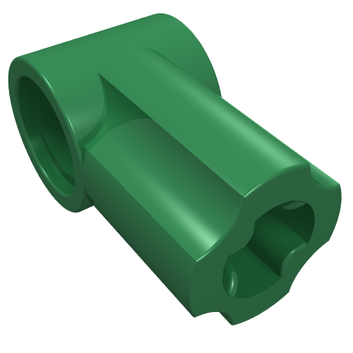 Part 32013 - Technic, Axle and Pin Connector Angled #1 - De BrickPlaats