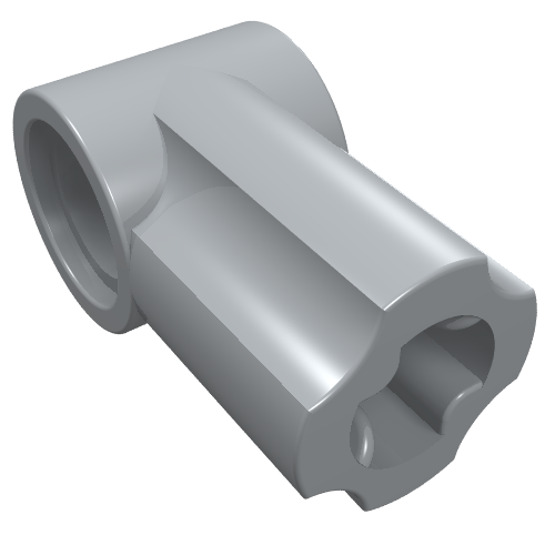 Part 32013 - Technic, Axle and Pin Connector Angled #1 - De BrickPlaats
