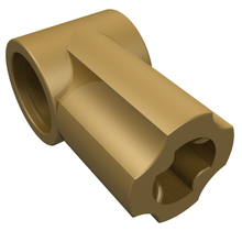 Part 32013 - Technic, Axle and Pin Connector Angled #1 - De BrickPlaats