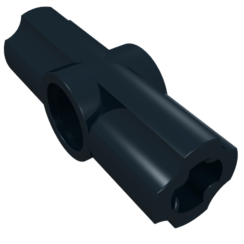 Part 32034 - Technic, Axle and Pin Connector Angled #2 - 180 degrees - De BrickPlaats