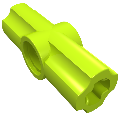 Part 32034 - Technic, Axle and Pin Connector Angled #2 - 180 degrees - De BrickPlaats
