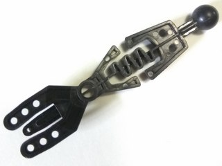 Part 32168 - Technic Throwbot Arm Forked with Flexible Center and Ball Joint - De BrickPlaats