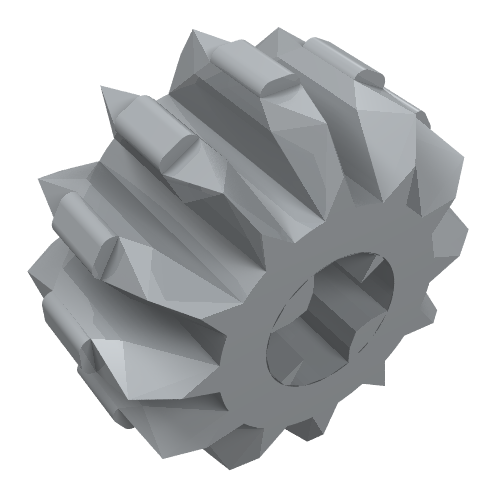 Part 32270 - Technic, Gear 12 Tooth Double Bevel - De BrickPlaats