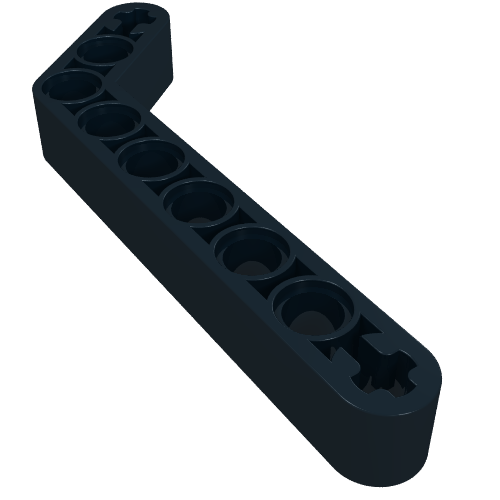 Part 32271 - Technic, Liftarm, Modified Bent Thick 1 x 9 (7 - 3) - De BrickPlaats