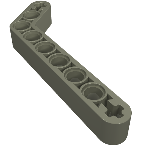 Part 32271 - Technic, Liftarm, Modified Bent Thick 1 x 9 (7 - 3) - De BrickPlaats