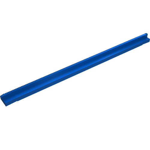 Part 3228a - Train, Track Tapered Rail Straight 16L - De BrickPlaats