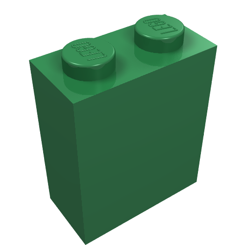 Part 3245c - Brick 1 x 2 x 2 with Inside Stud Holder - De BrickPlaats