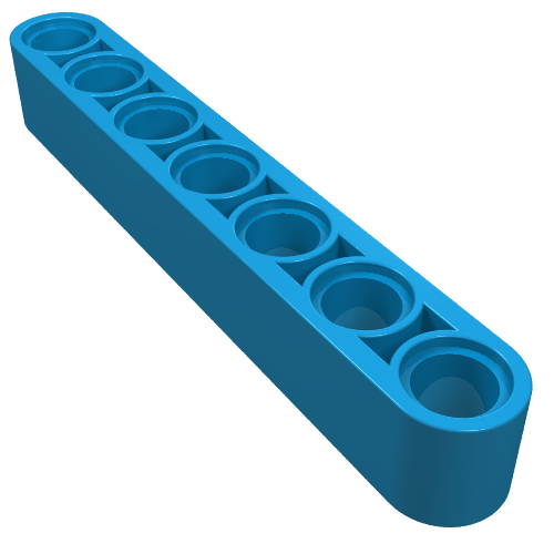 Part 32524 - Technic, Liftarm Thick 1 x 7 - De BrickPlaats