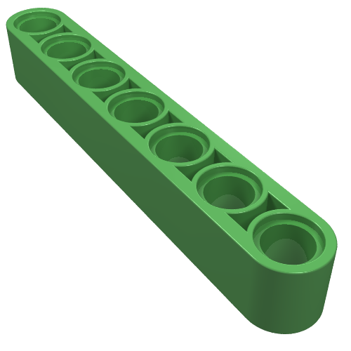 Part 32524 - Technic, Liftarm Thick 1 x 7 - De BrickPlaats