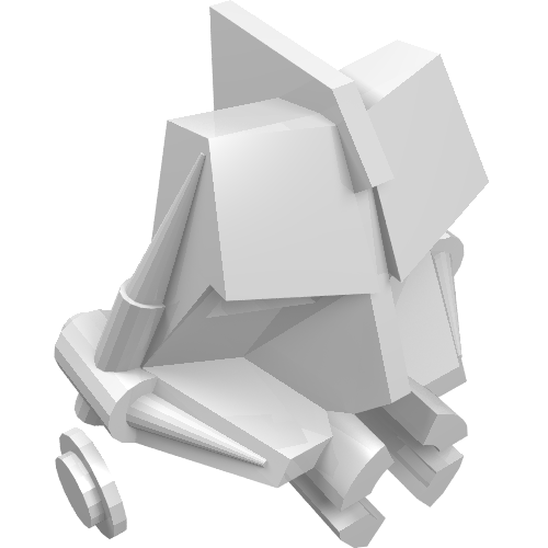 Part 32553 - Bionicle Head Connector Block 3 x 4 x 1 2/3 - De BrickPlaats