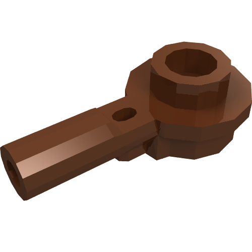 Part 32828 - Bar 1L with 1 x 1 Round Plate with Hollow Stud - De BrickPlaats