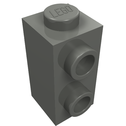 Part 32952 - Brick, Modified 1 x 1 x 1 2/3 with Studs on Side - De BrickPlaats