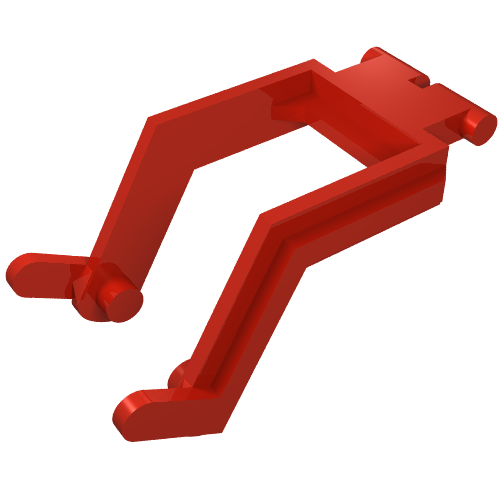 Part 3314 - Vehicle, Digger Bucket Arm, Small - 2 x 6 x 2 - De BrickPlaats