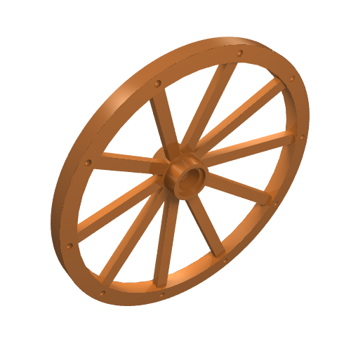 Part 33212 - Wheel Wagon 56mm - De BrickPlaats