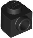 Part 3386 - Brick, Round 1 x 1 x 2/3 Half Circle Extended with Side Stud - De BrickPlaats