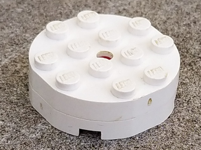 Part 3404ac01 - Turntable 4 x 4 Complete, Faceted - De BrickPlaats