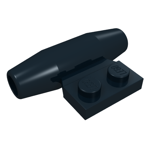 Part 3475b - Engine, Smooth Small, 1 x 2 Side Plate with Axle Holders - De BrickPlaats