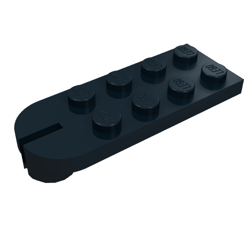 Part 3491 - Plate, Modified 2 x 5 with Tow Ball Socket - De BrickPlaats